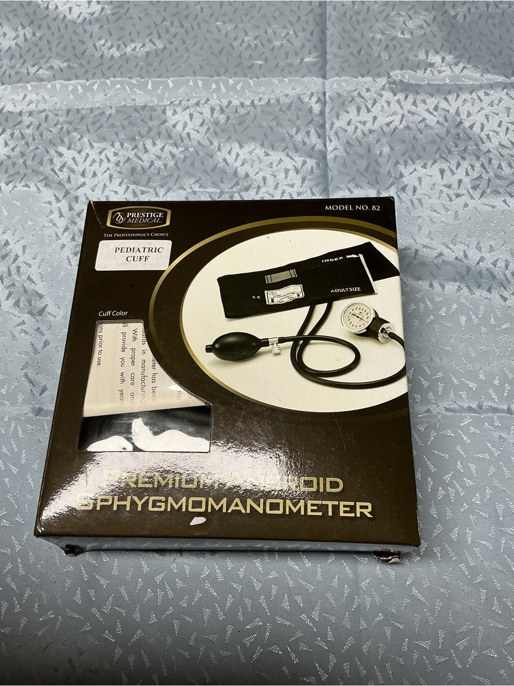 Pediatric Cuff Sphygmomanometer - Black